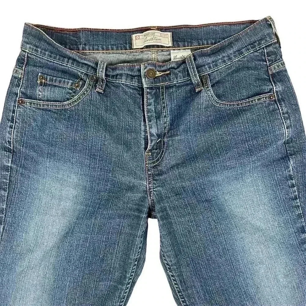 Levi's Women's Bootcut Jeans Size 10 ‎ Mid Rise - Picture 5 of 13